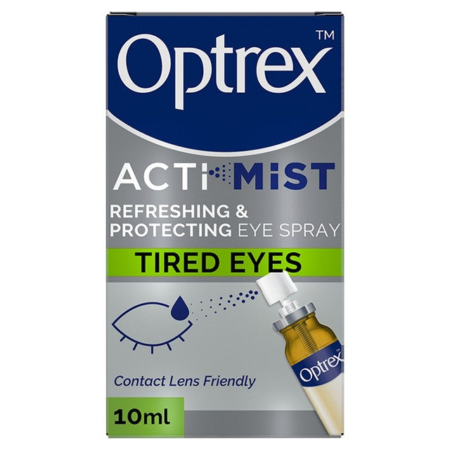 Optrex ActiMist eye spray for tired eyes 10ml, imported from the UK