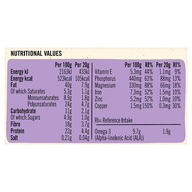 Linwoods milled seed mix with flax sunflower pumpkin chia and goji berries 425g, UK version