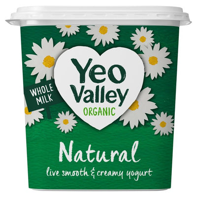 Yaourt nature crémeux bio Yeo Valley 950 g