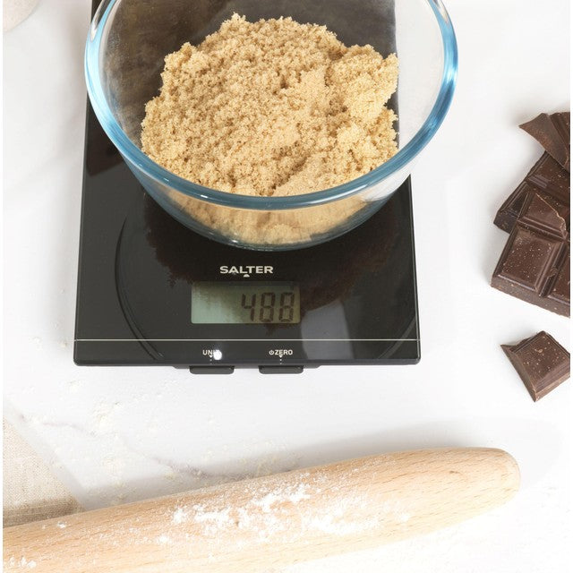 Salter Glass Electronic Kitchen Scale (British brand)