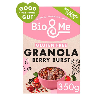 Bio&Me Gluten Free Berry Burst Granola Breakfast Cereal 350g