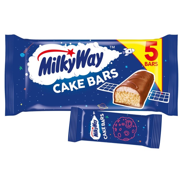 McVitie's Milky Way cake bars 5 bars, imported from the UK