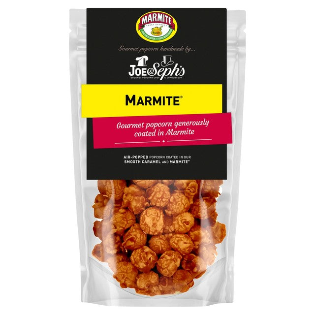 Joe & Seph's Marmite Caramel Popcorn 70g, UK version