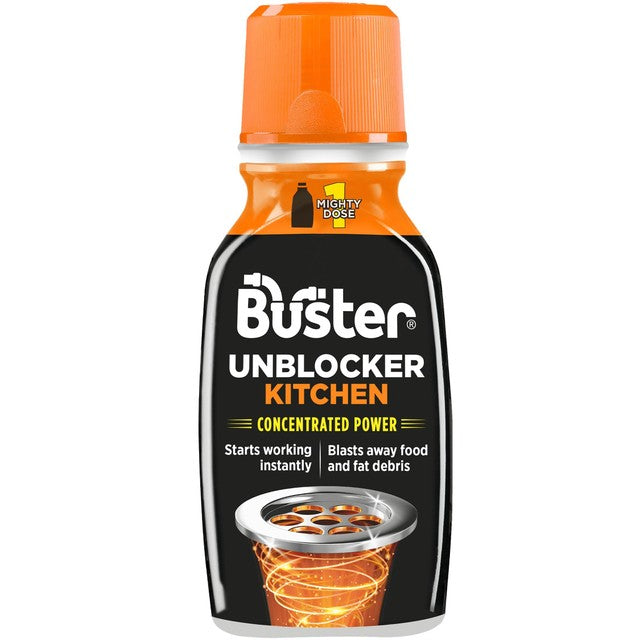 Buster Mighty 1 Dose Kitchen Drain Unblocker 150ml - British product