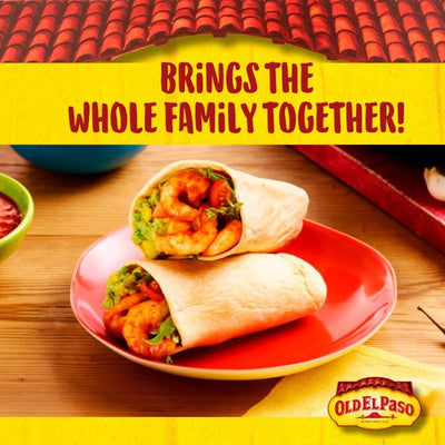 M&S Kit repas Old El Paso 8 Tortillas Pochettes Original 375g - Achetez en ligne sur McGrocer