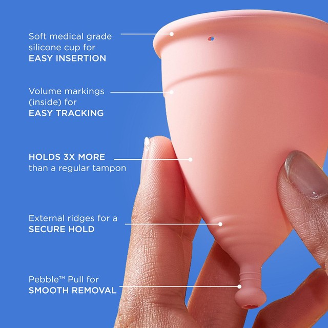 Mooncup Beginner menstrual cup Size B, imported from the UK