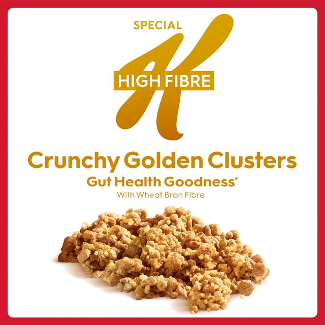 Kellogg Special K Crunchy Golden Clusters cereal 360g, UK version