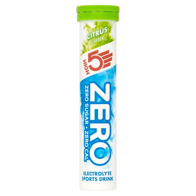 HIGH5 Zero Citrus Electrolyte Tablets 20 Count, UK version