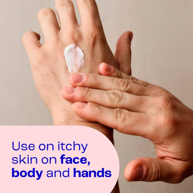 E45 itch relief cream for eczema and dry skin - British product