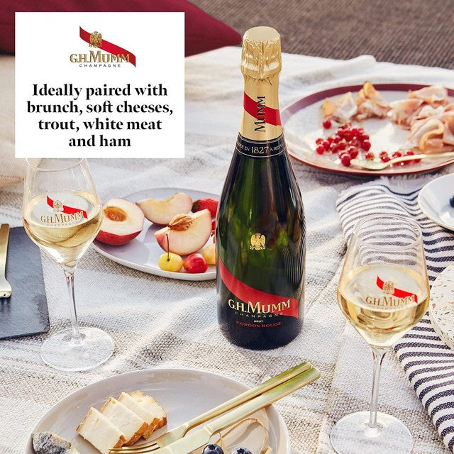 G.H. Mumm Cordon Rouge Champagne Brut Non-Vintage 37.5cl, UK version