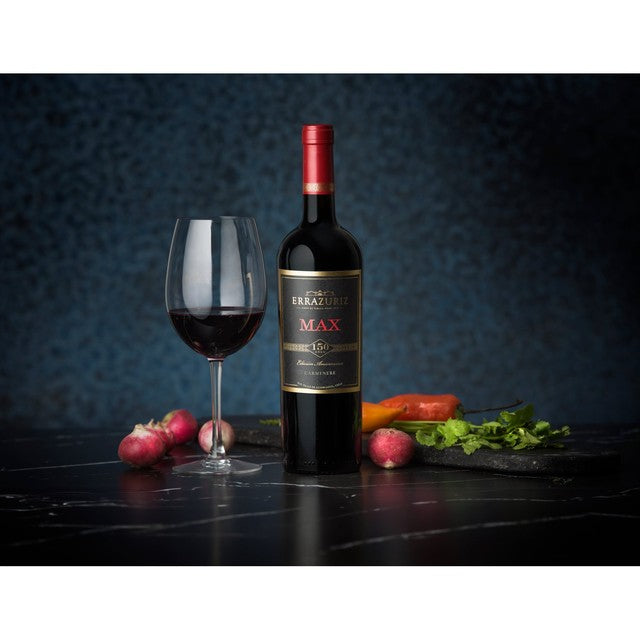 Errazuriz Max Reserva Carmenere red wine 75cl - British product