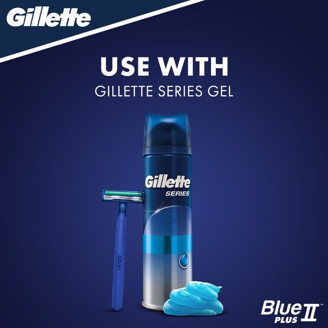 Gillette Blue 2 Plus disposable razors 8-pack, UK version