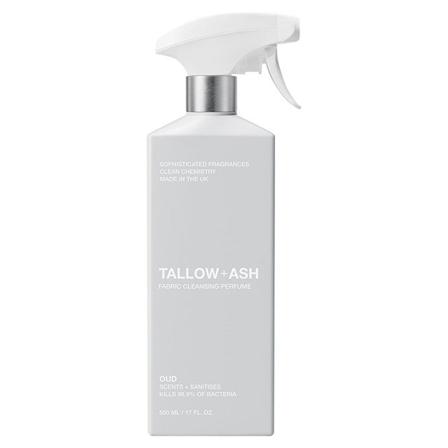 Tallow + Ash Oud fabric cleansing perfume (British brand)