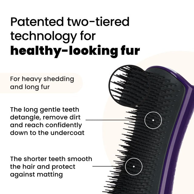 Tangle Teezer Pet De-Shedding Brush, imported from the UK