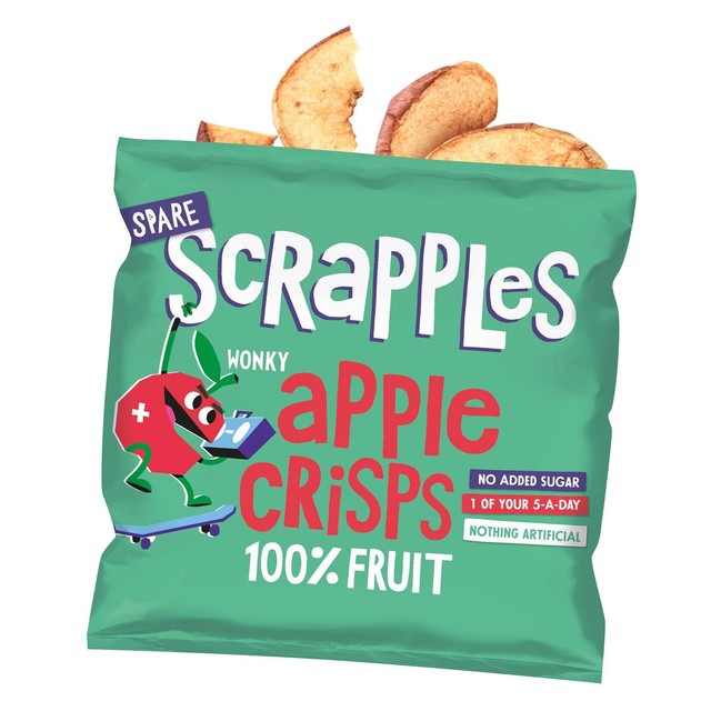 Scrapples apple fruit crisps 12g (British brand)