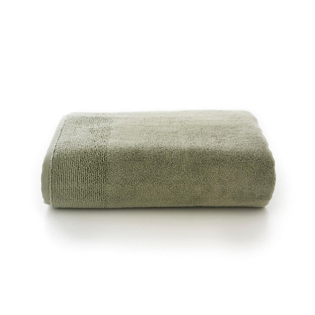 Deyongs Palazzo Green bath towel 70 x 135cm - British product
