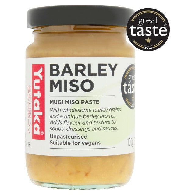 Yutaka barley miso paste 100g jar (British brand)