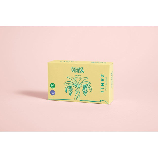 Palm & Vine Zamli Dates box, UK version
