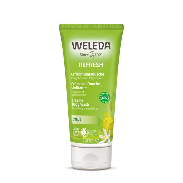 Weleda Citrus Creamy Body Wash 200ml (British brand)