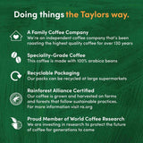 Taylors Of Harrogate Cafe Brasilia ground coffee 200g (British brand)