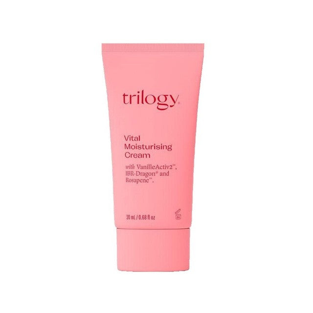 Trilogy Vital Moisturising Cream facial moisturiser 20ml (British brand)