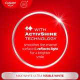 Colgate Max White whitening toothpaste 75ml - British product