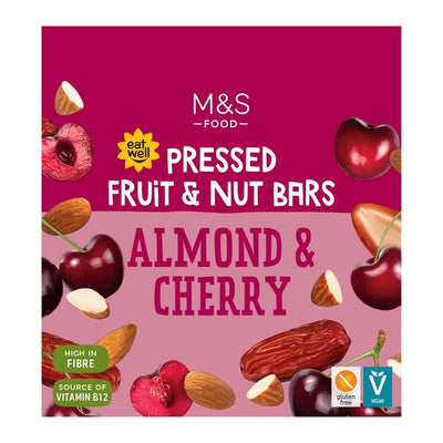 M&S M&S Almond & Cherry Cereal Bars 140g- Buy online at McGrocer