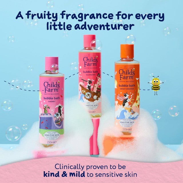 Childs Farm raspberry bubble bath 250ml - British product