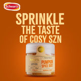 Schwartz pumpkin spice seasoning blend, imported from the UK