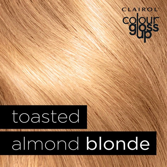 Clairol hair colour gloss conditioner toasted almond blonde - British product