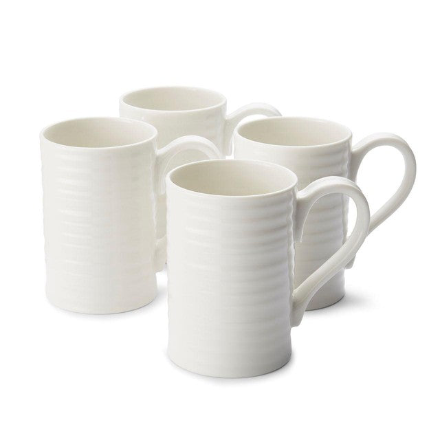 Sophie Conran tall white porcelain mug 350ml (British brand)