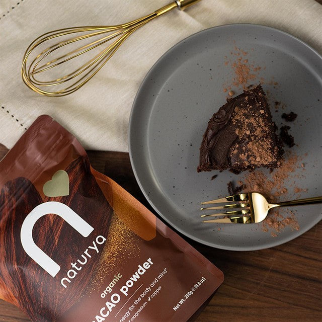 Naturya Organic Fair Trade Cacao Powder 250g, imported from the UK