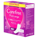Carefree Plus Large Scented Pantyliners - British product
