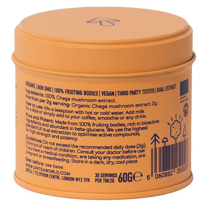 Dirtea Bio Chaga Pilzpulver 60g
