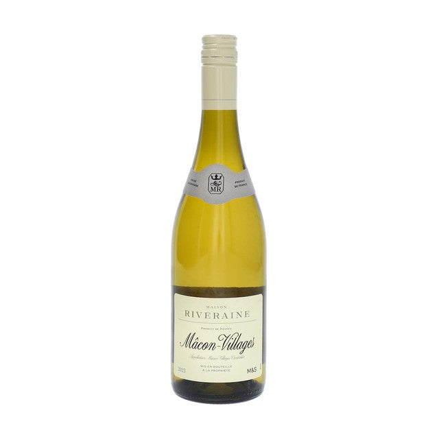 M&S Macon-Villages Chardonnay white wine 75cl, imported from the UK