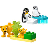 LEGO DUPLO animal toy set Penguins & Lions 10 pieces, UK version