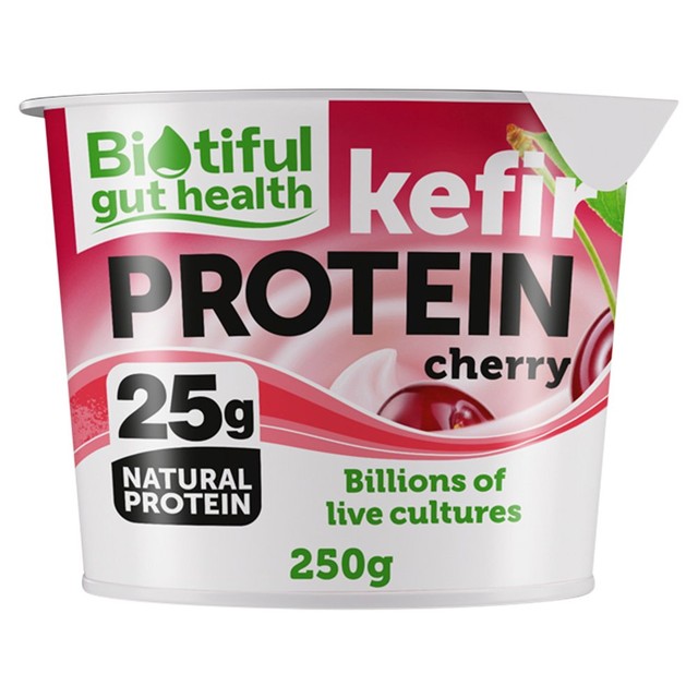 Biotiful kefir protein yogurt cherry 250g - British product