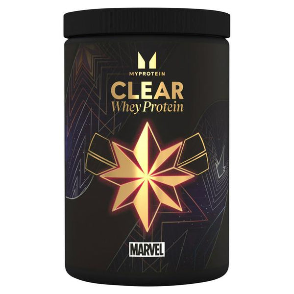 Myprotein Marvel Clear Whey Protein Captain Marvel Orange Mango Tropical 10 Servings