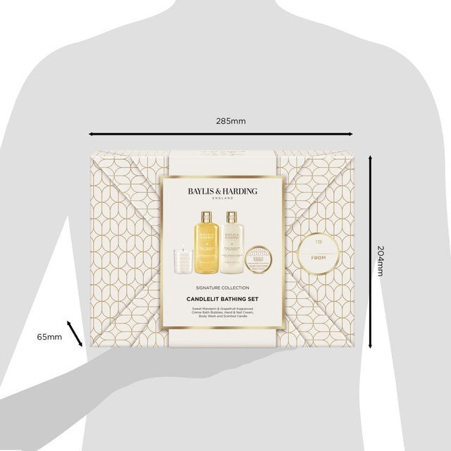Baylis & Harding Sweet Mandarin & Grapefruit bathing gift set - British product