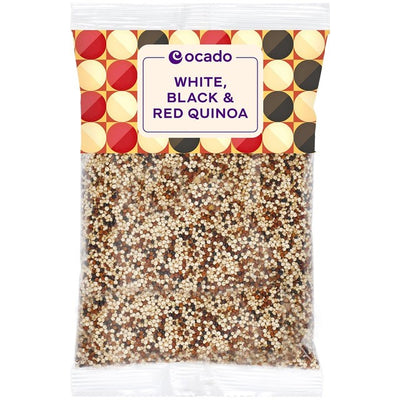 Ocado Weiße, schwarze und rote gemischte Quinoa 300g