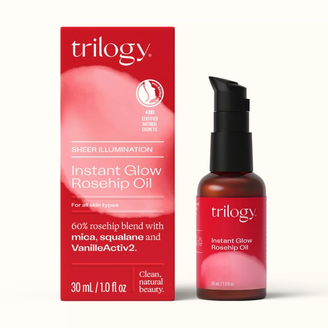 Trilogy Instant Glow Rosehip Oil 30ml (British brand)