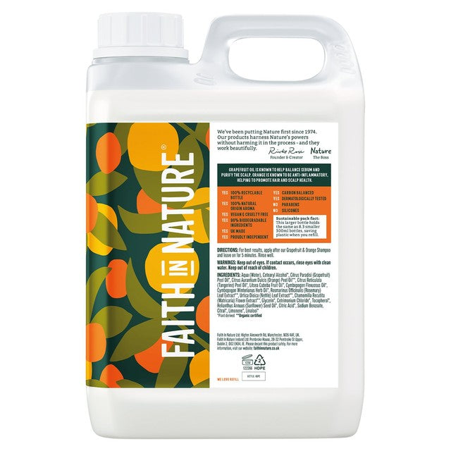 Faith In Nature Grapefruit & Orange Conditioner 2.5L - British product