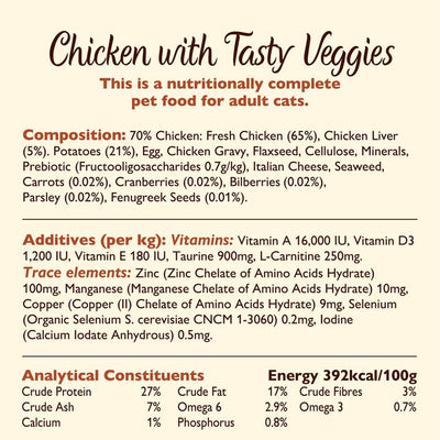 M&S Lily's Kitchen Chicken With Veggies Dry Cat Food 2kg- Buy online at McGrocer