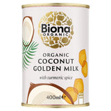 Biona organic golden coconut milk, imported from the UK