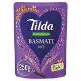 Tilda Wholegrain Basmati Microwave Rice 250g (British brand)