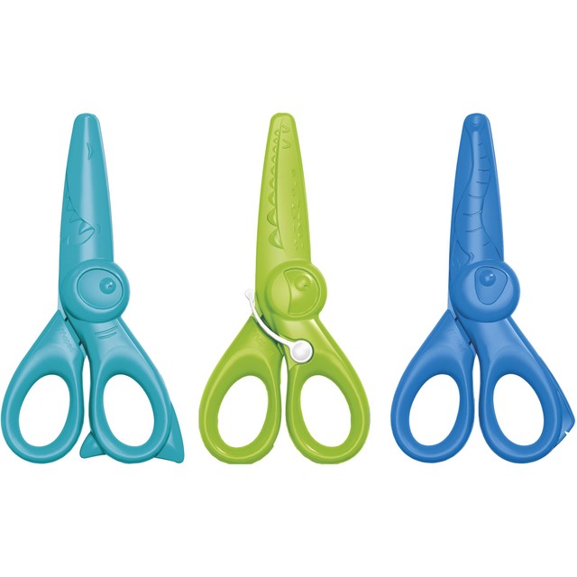 Janod My First Scissors set of 3 animal scissors - British product