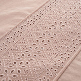 Catherine Lansfield Broderie Anglaise Double Duvet Set - British product