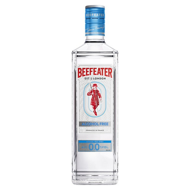 Beefeater 0.0% alcohol-free gin bottle 70cl, UK version