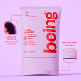 Being CURL POWER shampoo for defining curls, UK version