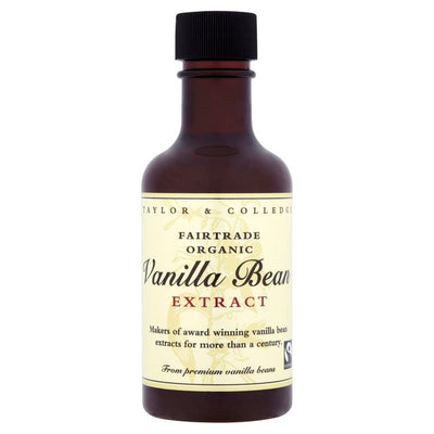 Extrait de Gousse de Vanille Bio et Équitable Taylor & Colledge 100ml